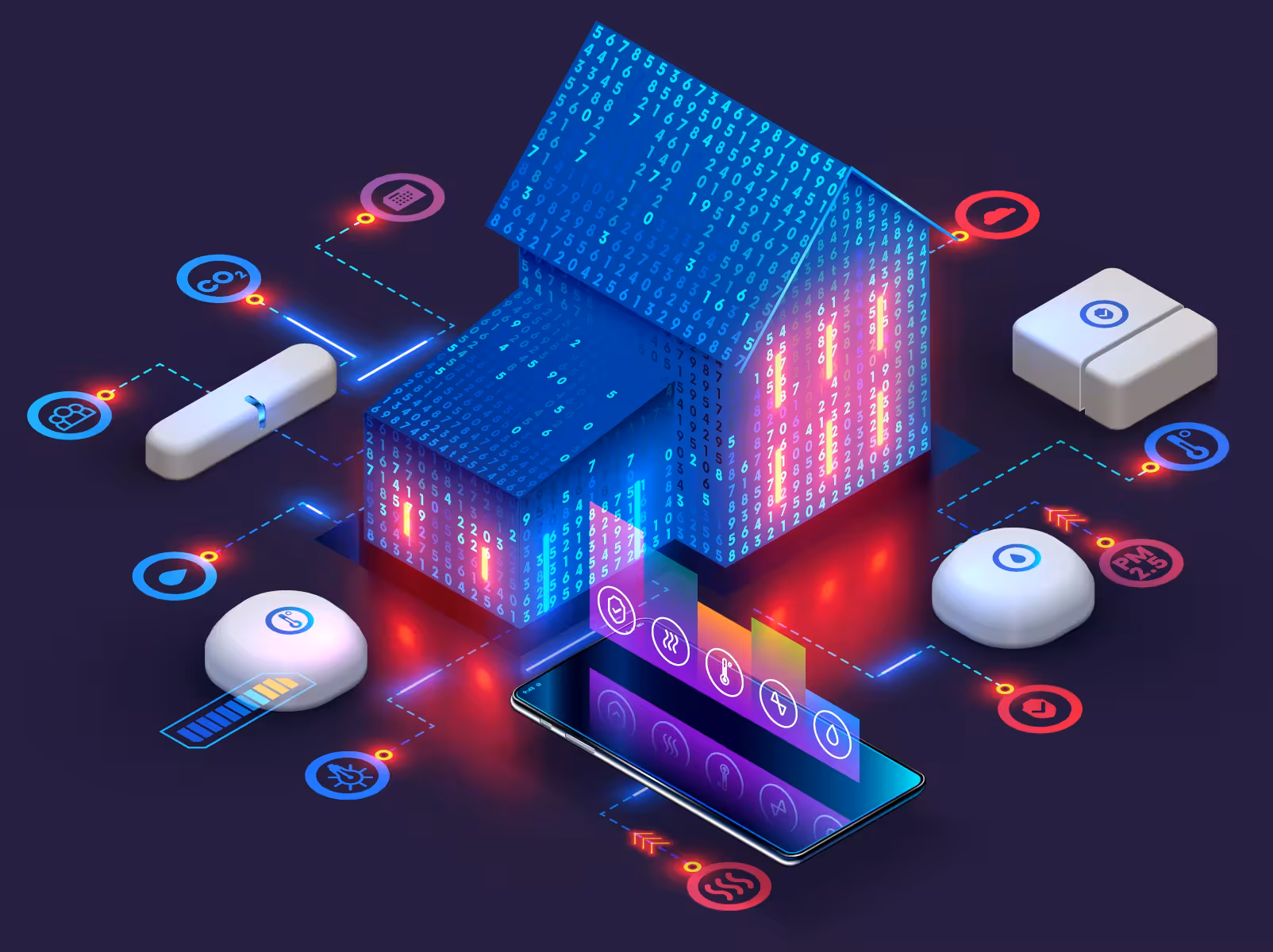 Smart home control panel